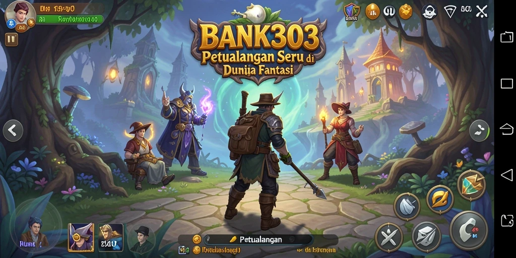 Tampilan antarmuka BERK303 yang menawan dan interaktif.