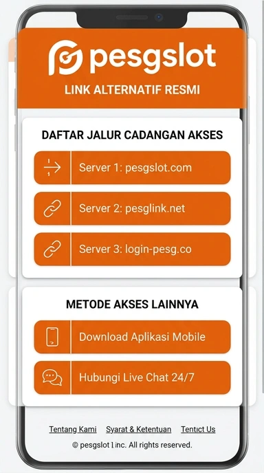 Akses Langsung ke Link Alternatif Pesgslot Terbaru